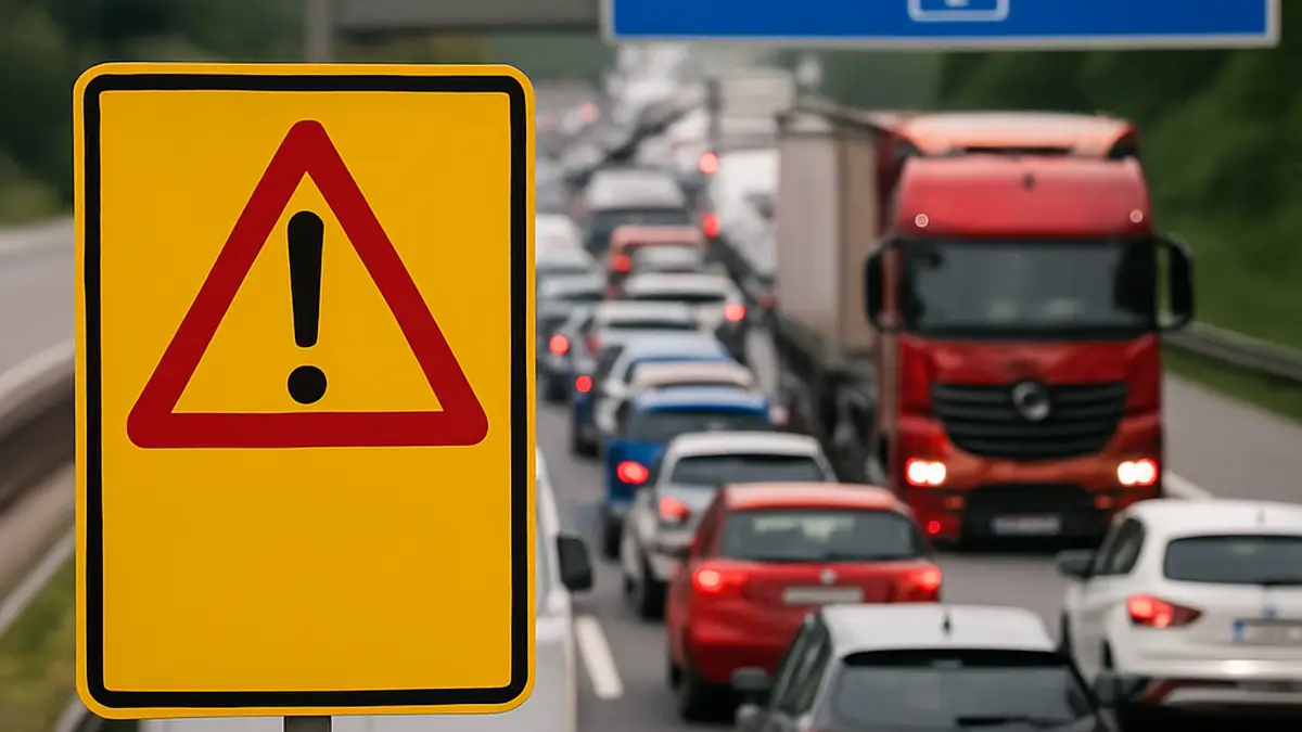 Hinweis für Autofahrer in Erlangen und Mainstockheim: Bis 24. Juli 2025 könnten Bauarbeiten auf der A3 zu Verkehrsbehinderungen führen.