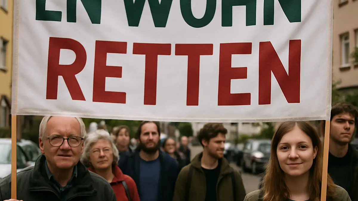 Bürgerentscheid in Erlangen: Mehrheit von 51,7 % stimmt für den Erhalt der Wohnbebauung in der Hindenburgstraße und Umgebung.
