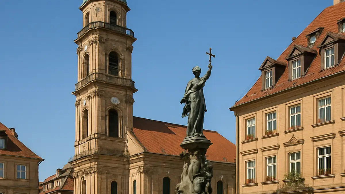 Ein Bild mit dem Titel "Erlangen (epd)" zeigt vermutlich eine Szene oder Ansichten aus Erlangen, möglicherweise eine Stadtansicht oder ein Ereignis, das dort stattfindet.