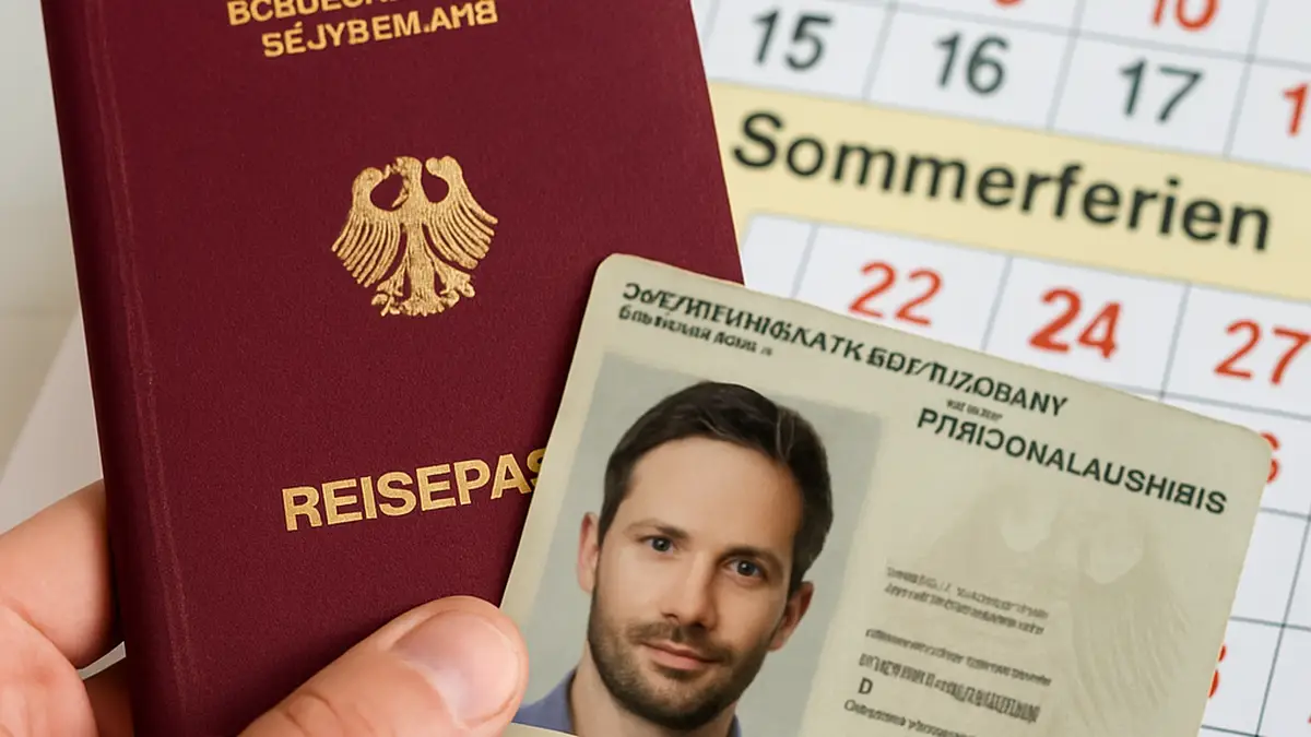 Hinweis des Bürgeramts zur Überprüfung der Gültigkeit von Reisepass und Personalausweis vor den Sommerferien.